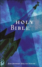 CEV Economical Bible, Paper, Blue  - Imperfectly Imprinted Bibles