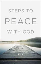 Steps to Peace with God (KJV), Pack of 25 Tracts