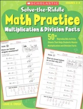 Solve-the-Riddle Math Practice:  Multiplication & Division Facts