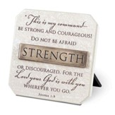 Strength Plaque, Bronze Bar