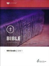 Lifepac Bible Grade 6 Unit 1: From  Creation To Moses