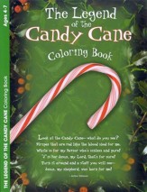 The Legend of the Candy Cane Coloring Book--Ages 4 to 7
