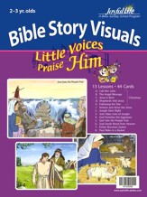 Little Voices Praise Him (ages 2 & 3) Bible Visuals