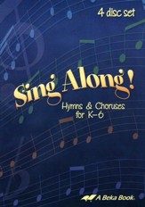 Abeka Sing Along! Hymns and Choruses Audio CD Set (4 CDs)