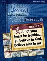 Jesus' Later Ministry and His Death/Resur, Youth 2 to Adult Bible Study,   Key Verse Visuals