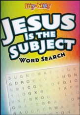 Jesus is the Subject Word Search--Itty-Bitty Bible Activity Book