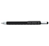 Personalized, Multi-Tool Pen With Cross, Black