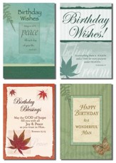 Birthday Cards for Him, Box of 12