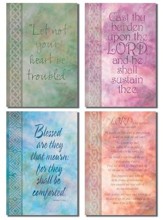 Calligraphy Sympathy Cards, Box of 12