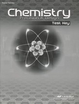 Abeka Chemistry: Precision & Design Test Key, Third Edition