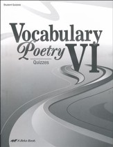 Abeka Vocabulary & Poetry VI Quizzes