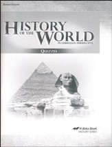Abeka History of the World in Christian Perspective Quiz  Book (5th Edition)