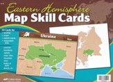 Abeka Eastern Hemisphere Map Skill Cards Grades 5-8 (5th  Edition)