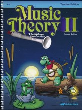 Abeka Music Theory 2 Teacher's  Edition (Grades 4 & 5)