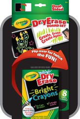 Crayola, Dry-Erase Dual Sided Board Set