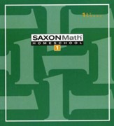 Saxon Math 1, Home Study Kit  - Slightly Imperfect