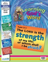 Learning God's Word Primary (Grades 1-2) Memory Verse Visuals