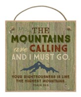 The Mountains Are Calling Magnet