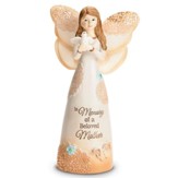 In Memory Of A Beloved Mother Angel Figurine