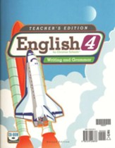 BJU Press English: Writing & Grammar  4, Teacher's Edition (Second Edition)