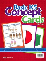 Abeka Basic K5 Concept Cards