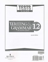 BJU Press Writing & Grammar Grade 12 Tests (Second Edition)