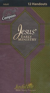 Jesus' Early Ministry Y2 - Adult Bible Study Weekly Compass  Handouts