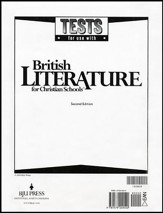 BJU Press British Literture Grade 12  Tests