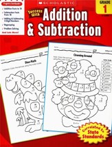 Scholastic Success with Addition &  Subtraction, Grade 1