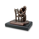 Moments of Faith Praying Woman Sculpture
