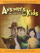 Answers for Kids, Bible Curriculum Set  (Teacher's Guide, Student Handouts & DVD-ROM)