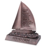 Stand Firm, Sailboat Sculpture, Small