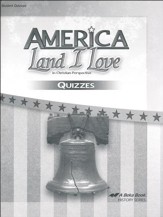 Abeka America: Land I Love Quizzes (Updated Edition)