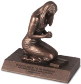 Escultura de una Mujer Orando, pequeña  (Praying Woman Sculpture, small)