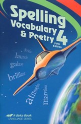 Abeka Spelling, Vocabulary, and Poetry 4, Fifth Edition