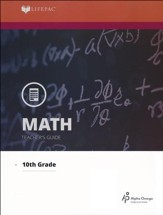 Lifepac Math, Grade 10 (Geometry),  Teacher's Guide