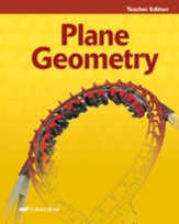 Abeka Plane Geometry Teacher Edition, Second Edition