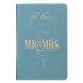 Mr. & Mrs. 366 Devotions for Couples faux leather