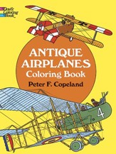 Antique Airplanes Coloring Book