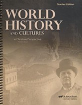 Abeka World History and Cultures in  Christian Perspective  Teacher Edition, Third Edition