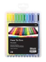 24 Color Washable Fiber Tip Pens