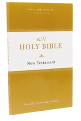 KJV Holy Bible New Testament--softcover, multicolor