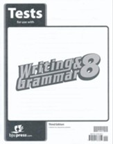 BJU Press Writing & Grammar Grade 8 Tests, Third Edition