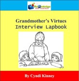 Grandmother's Virtues Interview Lapbook - PDF Download [Download]