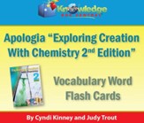 Apologia Exploring Creation With Chemistry Vocabulary Word Flash Cards (2nd Edition) - PDF Download [Download]
