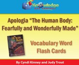 Apologia Human Body Vocabulary Word Flash Cards - PDF Download [Download]