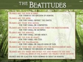 Catholic: Beatitudes - Laminated Poster