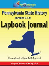 Pennsylvania State History Lapbook Journal - PDF Download [Download]