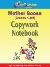 Mother Goose Copywork Notebook K-3rd - PDF Download [Download]