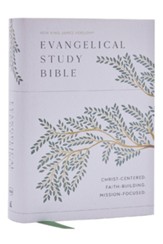 NKJV Evangelical Study Bible,  Comfort Print--hardcover